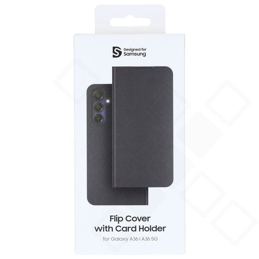 Mobeen Flip Cover für Samsung Galaxy A36 5G in Schwarz – Produktansicht