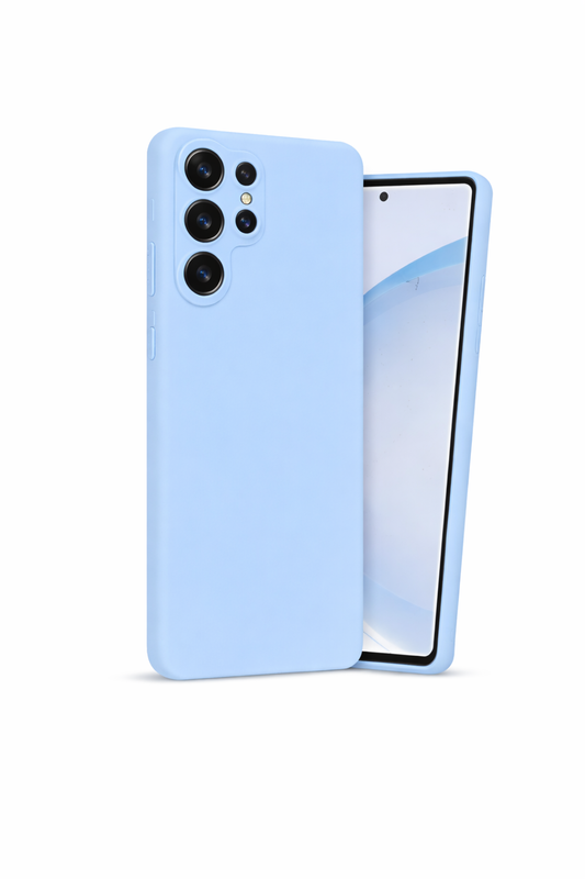 anco Liquid Silicone Case für Samsung Galaxy S25 Ultra (S938B) – Schwarz