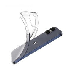 okkes AIR TPU Case für iPhone 15 Pro Max – Transparent