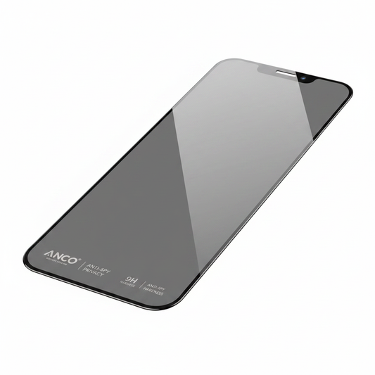 anco Privacy Panzerglas – 3/4 Ansicht