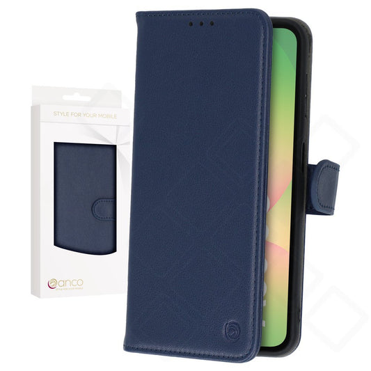 anco Basic Bookcase für Samsung Galaxy A56 5G in Blau