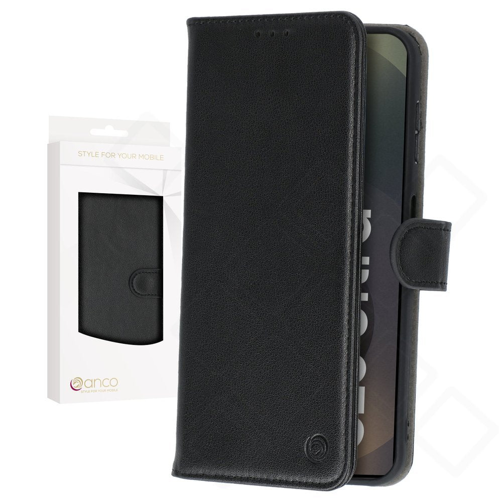anco Basic Bookcase für S936B Samsung Galaxy S25+ - black