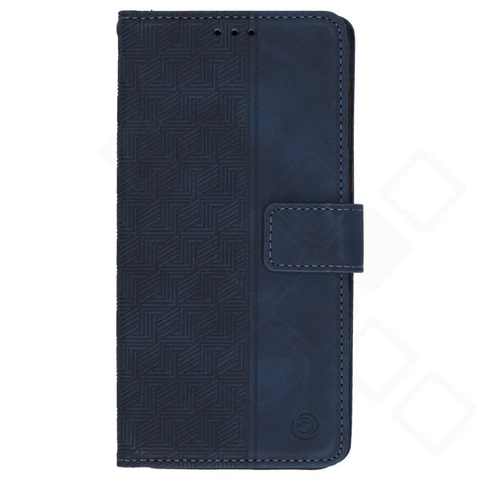 anco Bookcase Geometric für A576B Samsung Galaxy A57 5G - blue