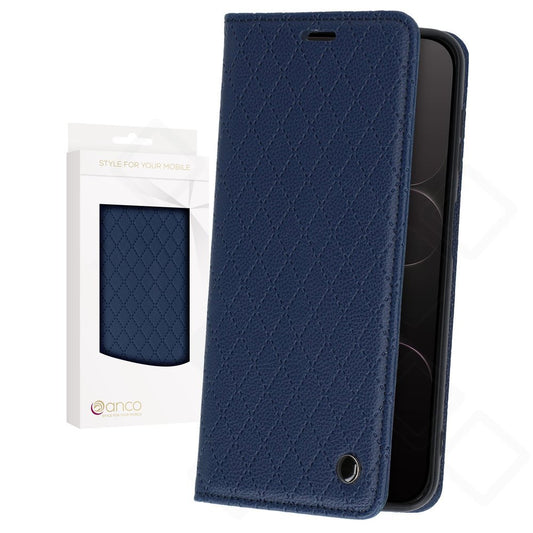 anco Bookcase Style Magnetic für iPhone Air in Marineblau
