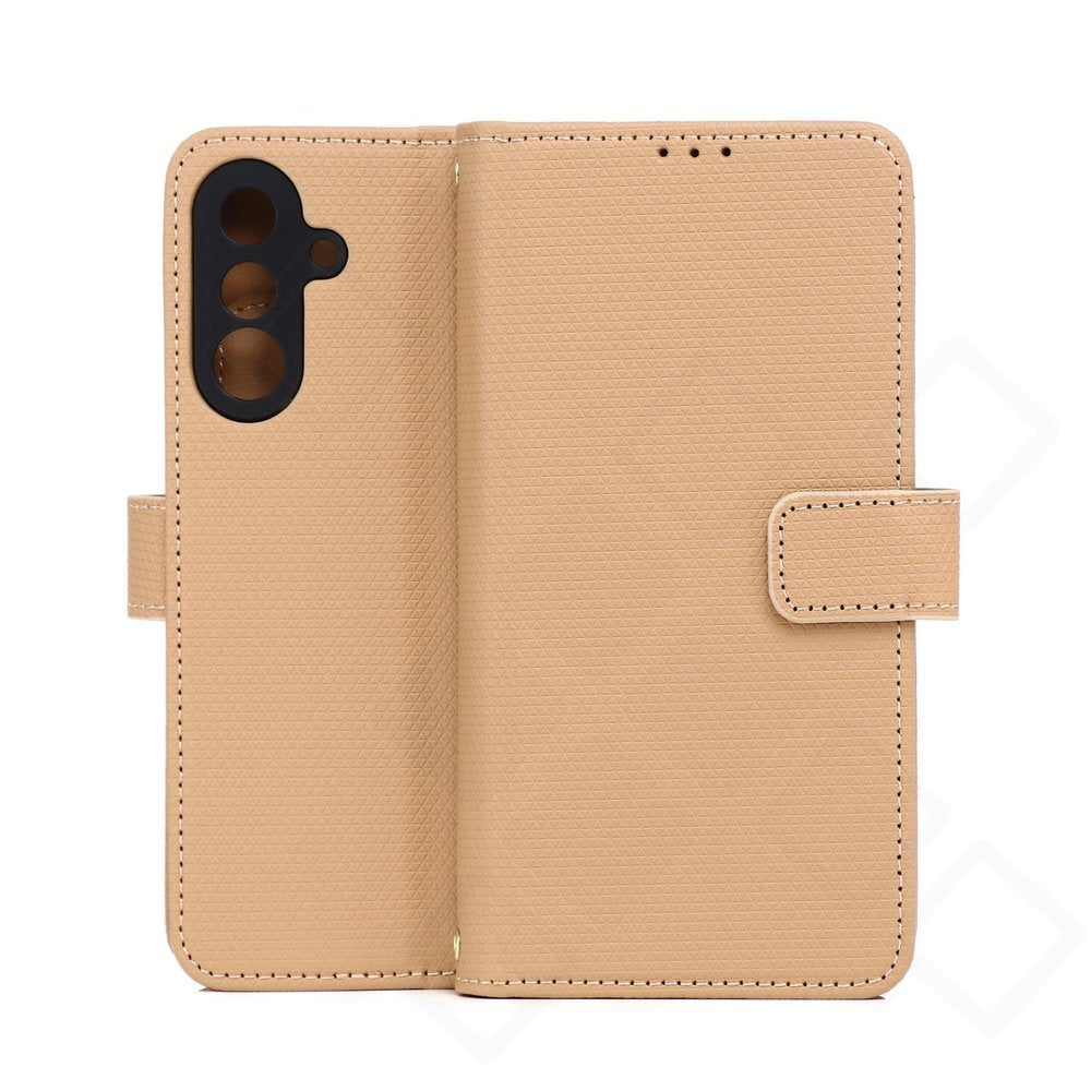 anco Bookcase Triangle für A175B, A176B, A266B Samsung Galaxy A17 4G, A17 5G, A18 4G, A18 5G, A26 5G - brown