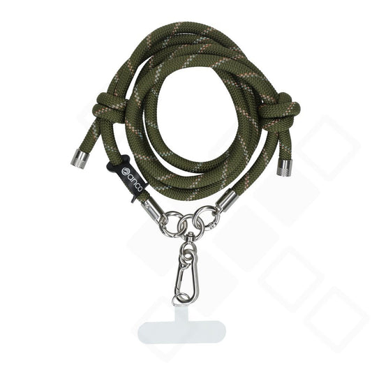 anco Crossbody Phone Lanyard universal - green / white