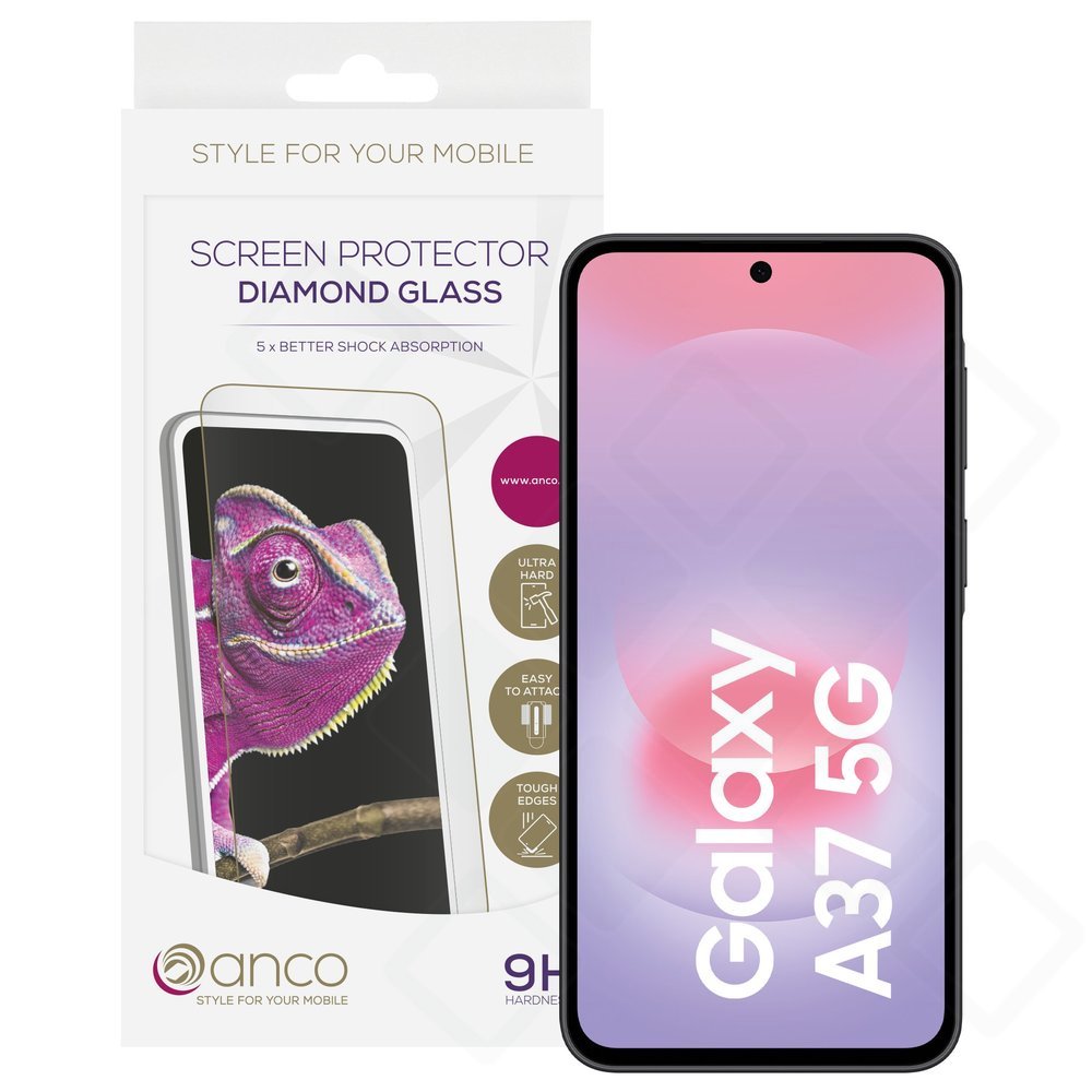 anco Diamond Glass für Samsung Galaxy A36 5G und A37 5G