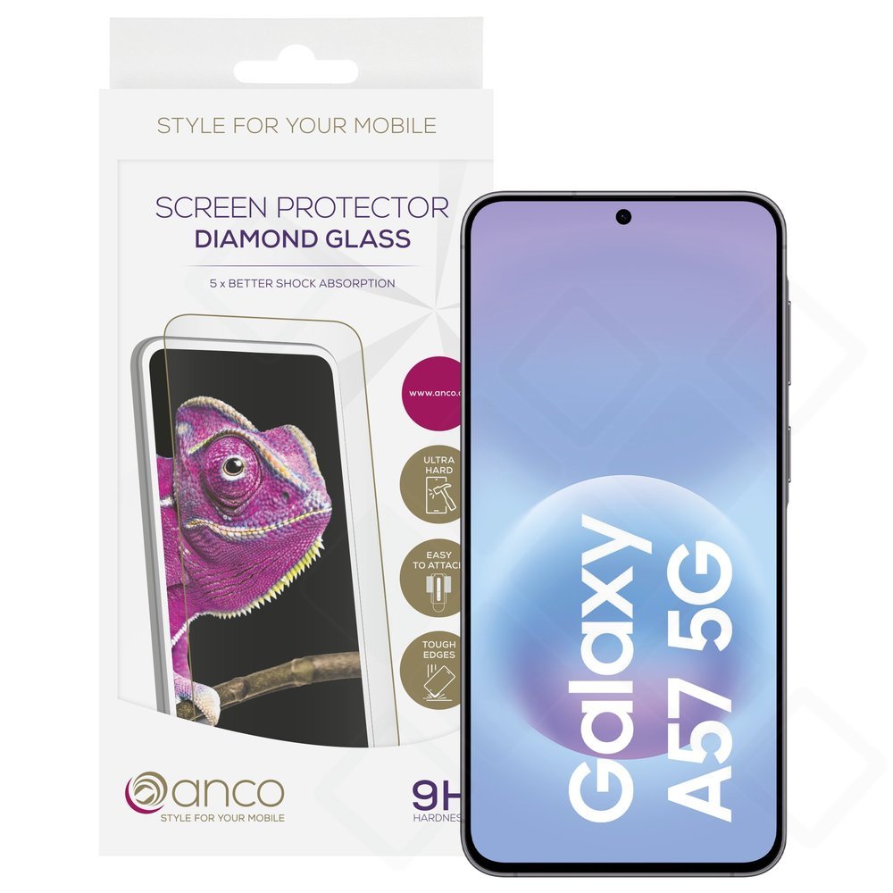 anco Diamond Glass 9H für Samsung Galaxy A56 5G und A57 5G