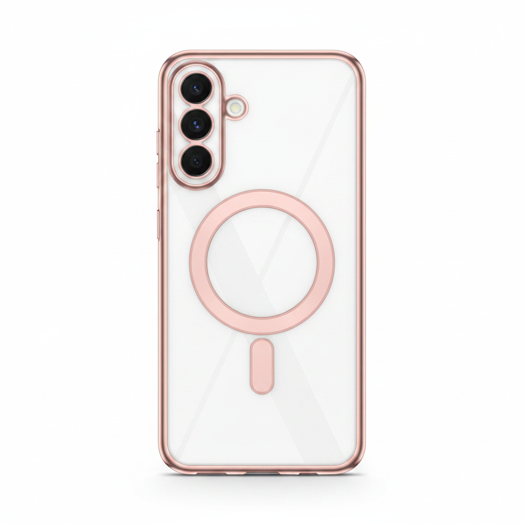 anco Magnetic Chrome Case für S942B Samsung Galaxy S26 - rose gold