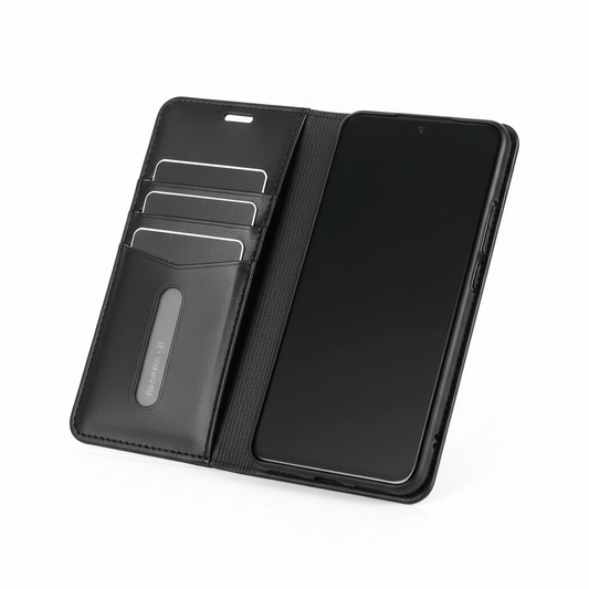 Xiaomi Redmi Note 11 Pro+ 5G Hülle – anco Bookcase mit Kartenfach & Magnetverschluss
