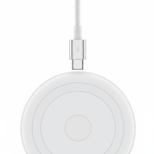 Apple MagSafe Charger – Detailansicht Magnetring und USB-C Connector