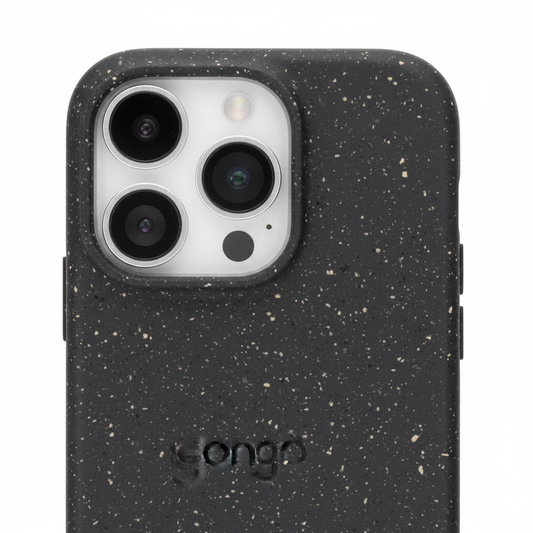 anco Bioly Case iPhone 14 Pro – Detailansicht Eco-Material Textur
