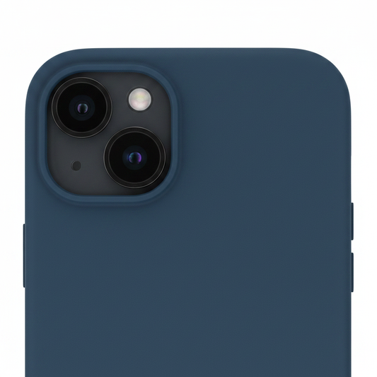 anco Liquid Silicone Case iPhone 14 Plus – Detailansicht Silikon-Textur