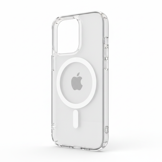 Transparent MagSafe Case Schrägansicht