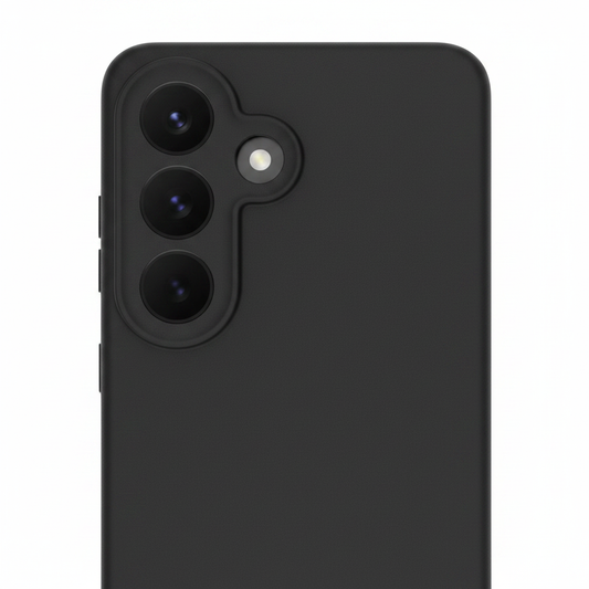 anco Dark Case S26 – Detailansicht matte Textur und Kameraausschnitt