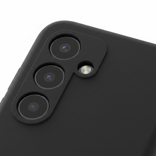 anco Dark Case – matte Oberfläche & präziser Kameraausschnitt Detail