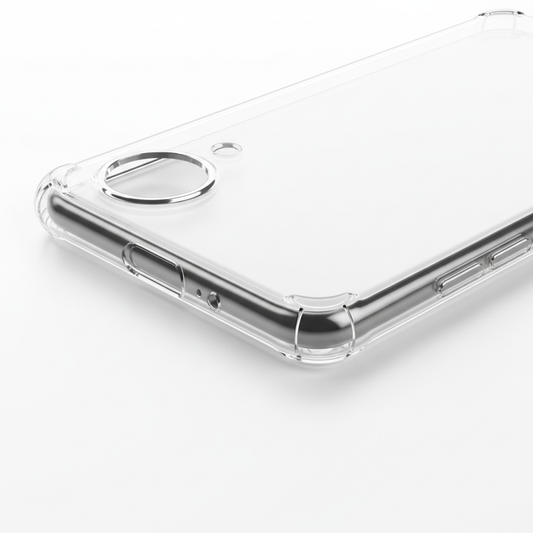 DISPLEX Hülle Samsung Galaxy S25 FE – Detailansicht Kameraausschnitt und verstärkte Ecken