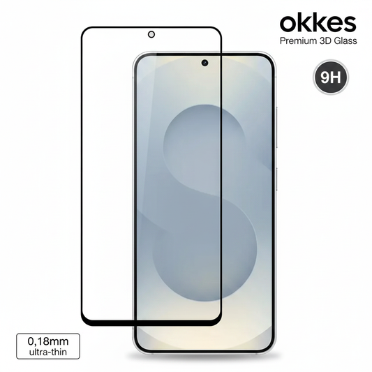 okkes Premium Panzerglas 3D Samsung Galaxy S25 Edge – Hero
