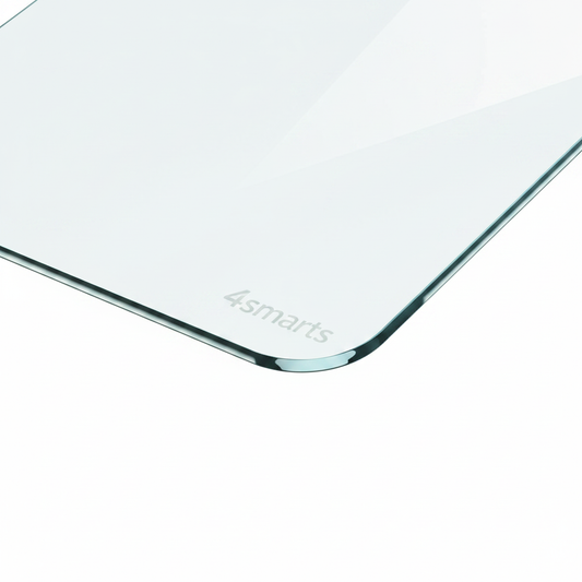 4smarts Second Glass – ultra-dünnes Profil & 99,99% Transparenz Detail