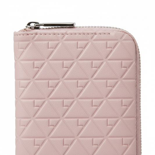 Guess Wallet – Detailbild 4G Triangle Muster & Reißverschluss