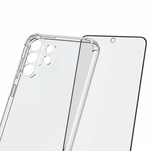 4smarts 360° Protection Set S26 – Detailaufnahme Polycarbonat & 9H-Glas