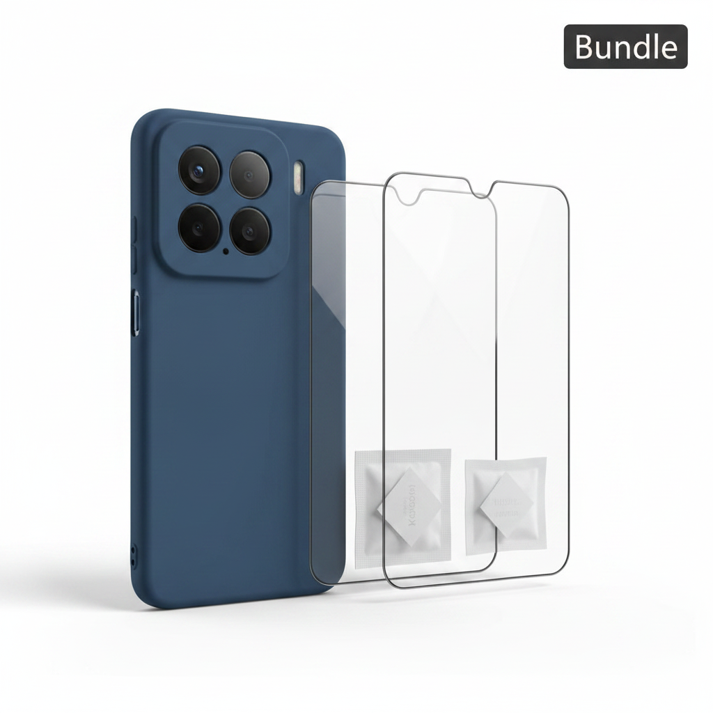 anco TPU Case Xiaomi 15 Bundle mit Panzerglas