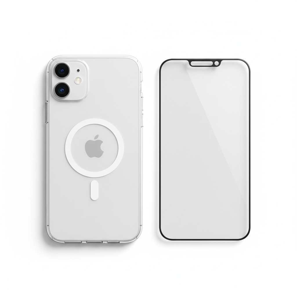 4smarts Hybrid Case Ibiza iPhone Air – Bundle Flat Lay