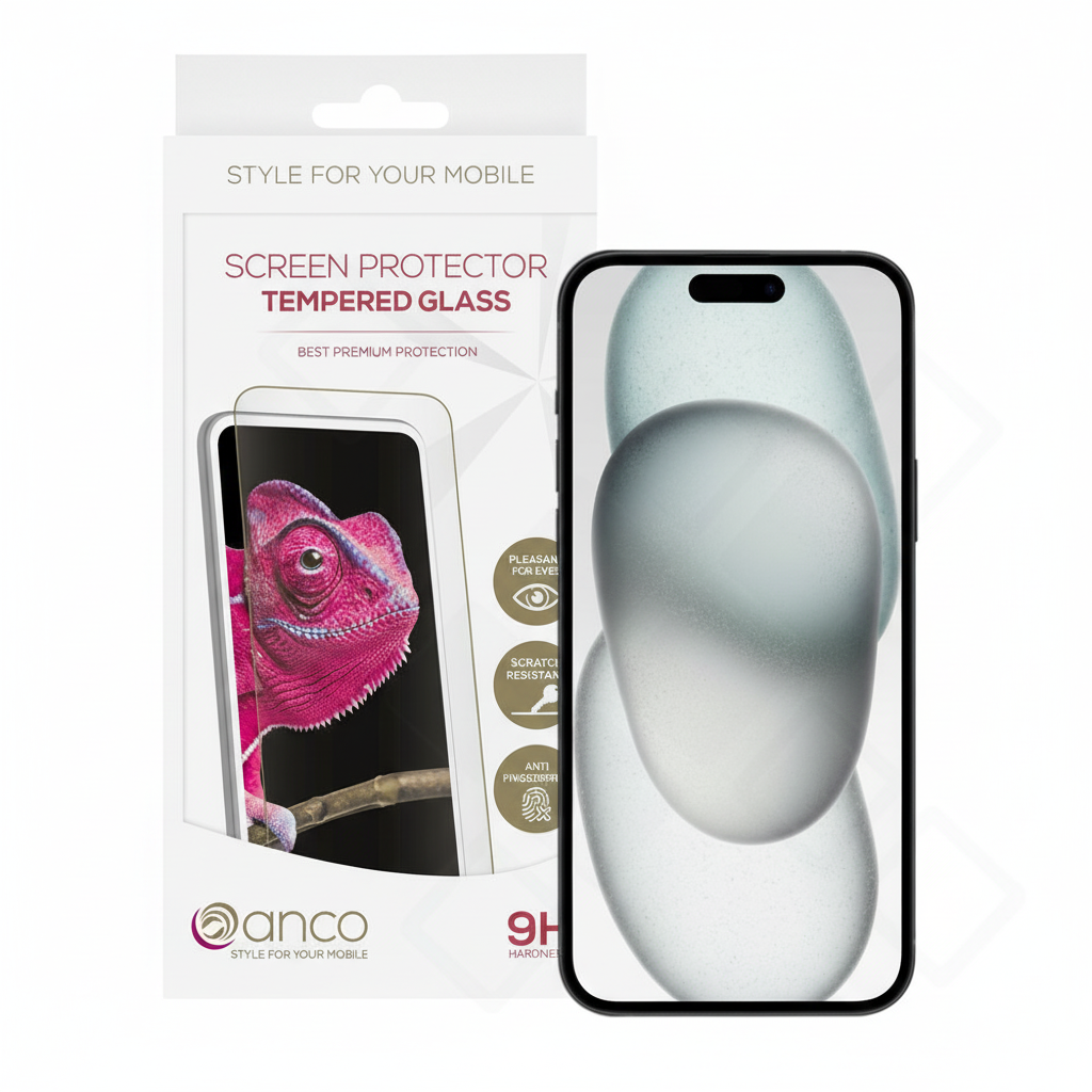 Hauptbild – anco Panzerglas Fullscreen iPhone 15 Plus