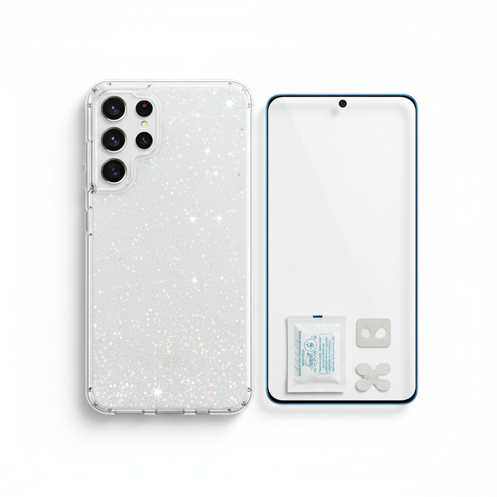 Bundlebild – anco Shine Case + Panzerglas S26 Ultra