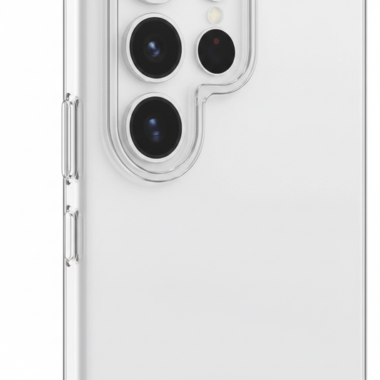 anco Super Slim Case Samsung Galaxy S25+ – Detailbild Kamerarand & 1,5 mm Slim-Kante