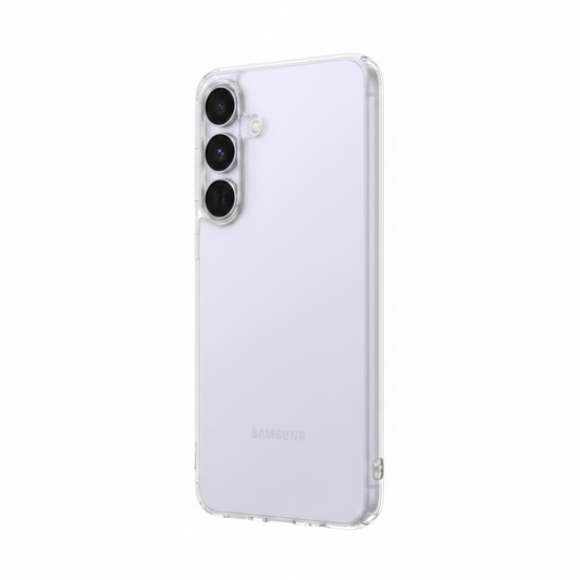 Samsung Clear Cover Galaxy S25 FE – Rückseite Originaldesign sichtbar