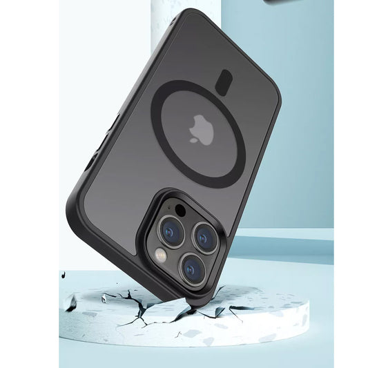 okkes MagSafe Case für Samsung Galaxy S25 – Schwarz