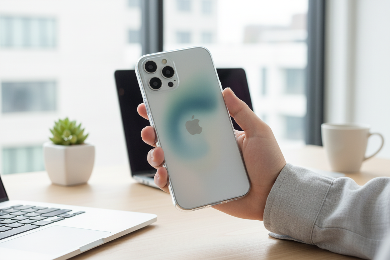 okkes AIR TPU iPhone 16 – Lifestyle