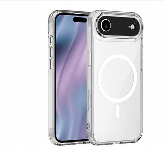 okkes MagSafe Case transparent für Apple iPhone 17 Air