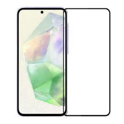 OKKES Premium Panzerglas 3D mit gebogenen Kanten für Samsung Galaxy A56 5G - vollflächiger Displayschutz