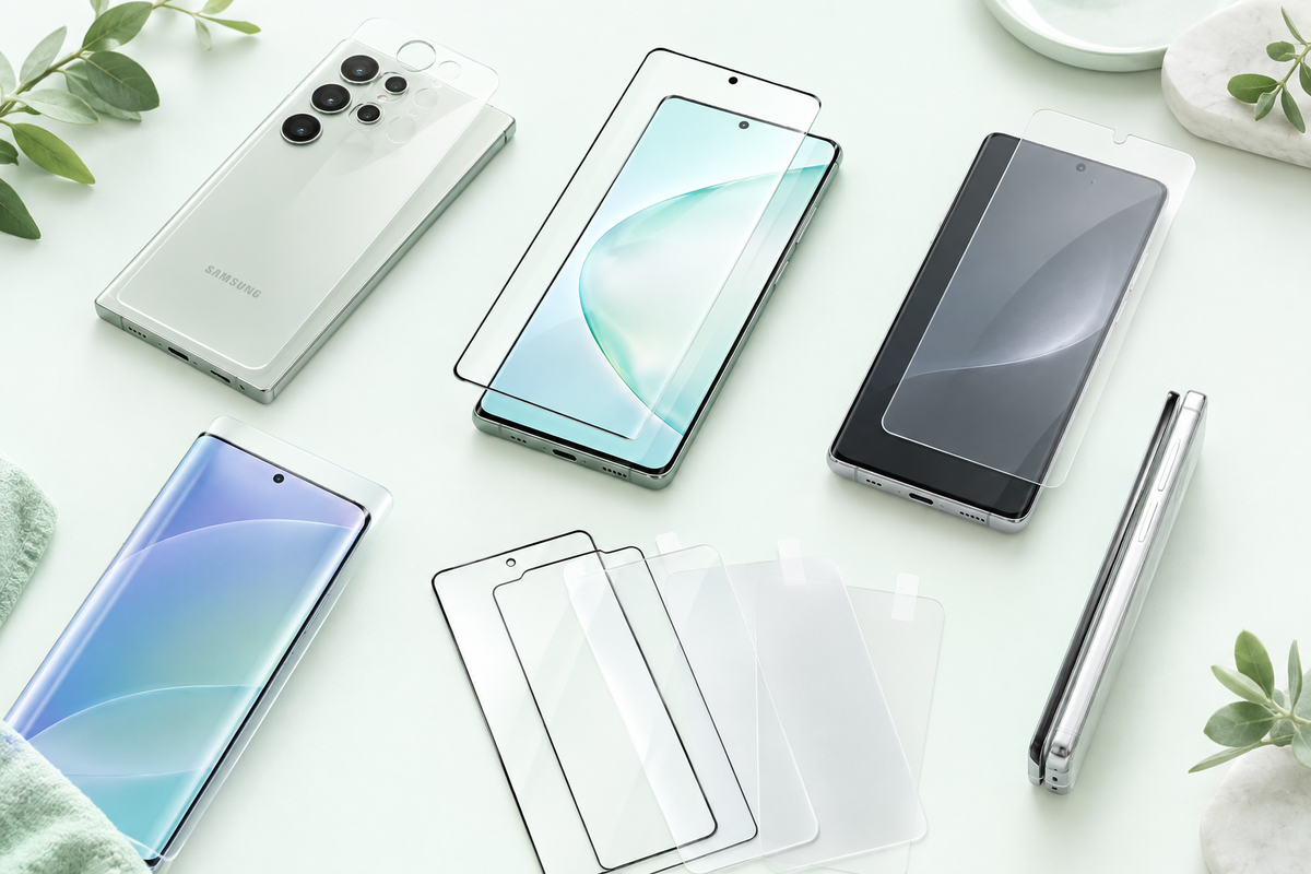Panzerglas & Displayschutz für Samsung Galaxy – Schutzgläser und Folien im Überblick