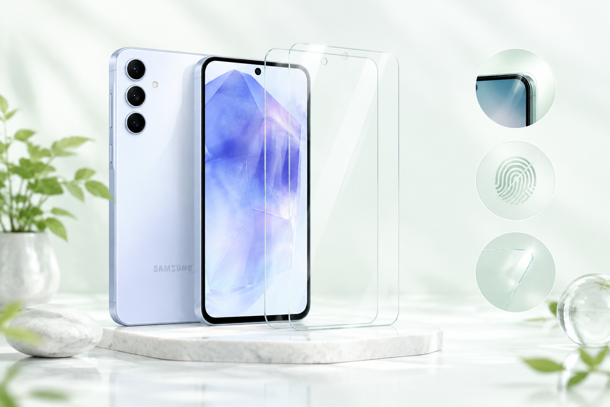 Samsung Galaxy A55 5G Panzerglas Kollektionsbild