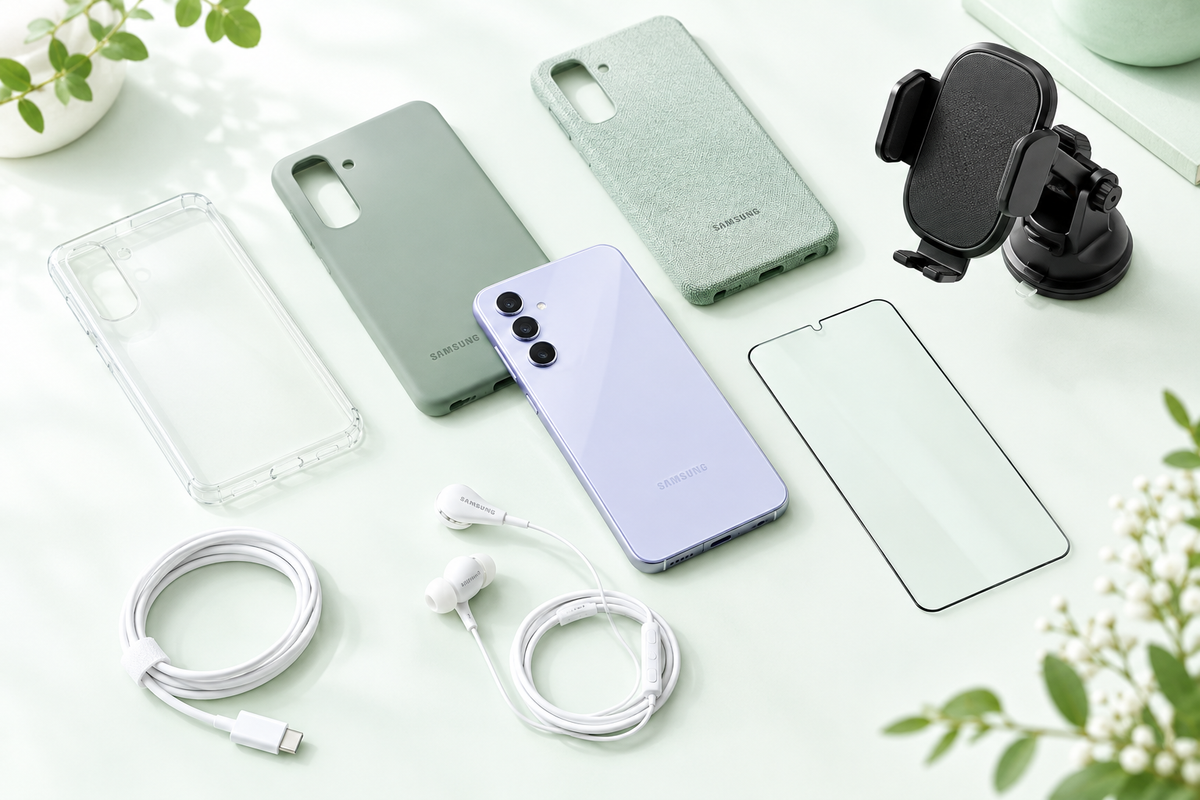 Samsung Galaxy A55 5G Zubehör Kollektionsbild