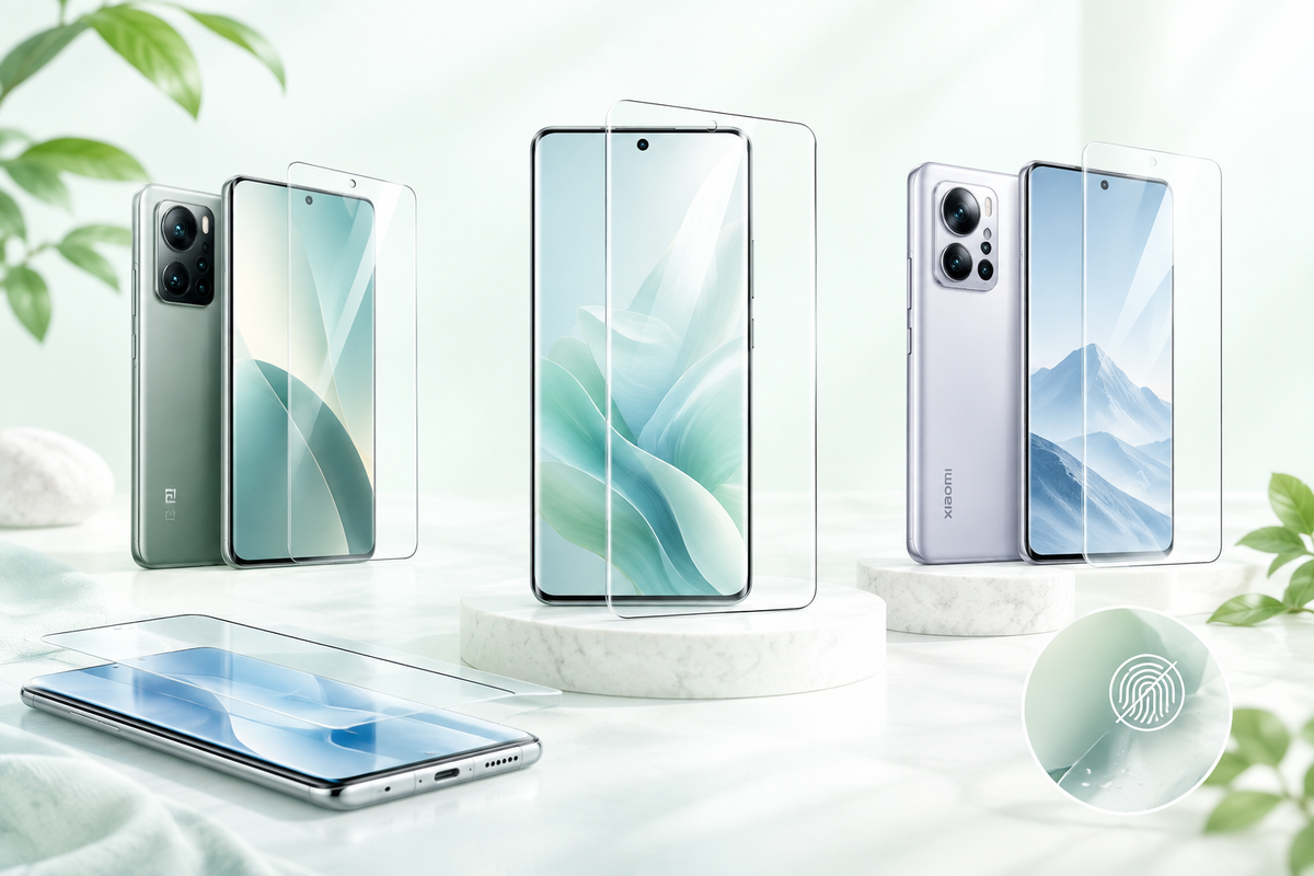 Xiaomi Panzerglas Kollektionsbild