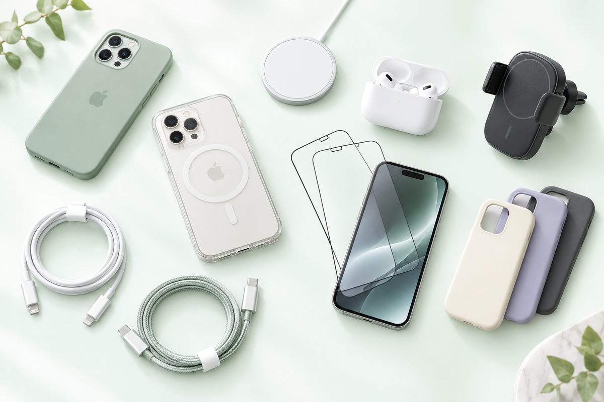 Zubehör für Apple iPhone – Hüllen, Displayschutz und Accessoires im Überblick