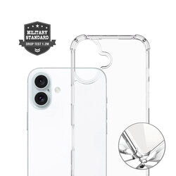 4smarts Hybrid Case Ibiza – Transparente Schutzhülle für iPhone 16