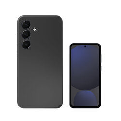 4smarts Silikon Case Cupertino für Samsung Galaxy A36 - Schutzhülle Schwarz