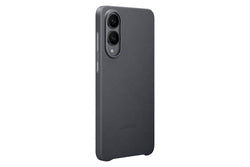 Samsung KindSuit Case für Samsung Galaxy S25 Edge – Original Kunstleder Schutzhülle Schwarz
