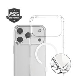 iPhone 17 Pro Max Hülle transparent – 4smarts Ibiza Hybrid