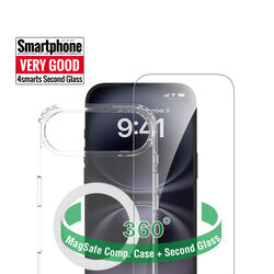 4smarts 360° Premium Protection Set für Apple iPhone Air – Hülle & Panzerglas