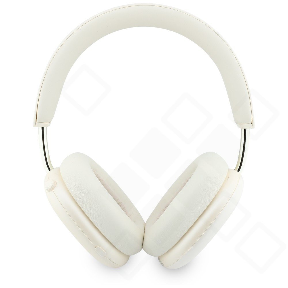 Original Guess Metallic Finish Gold Script Logo ENC Over-Ear Wireless Headphone – Bluetooth 5.4 Kopfhörer