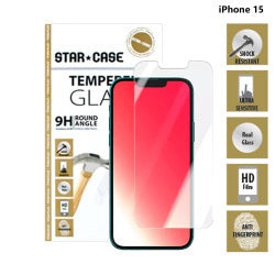 iPhone 15 / 16 Panzerglas 9H – Star Case Titan Plus | Anti-Fingerprint