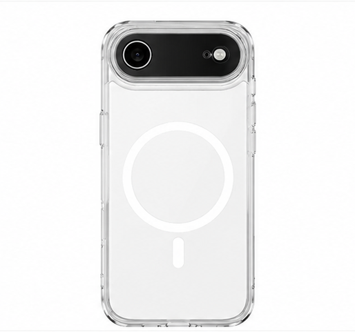 okkes® MagSafe Case für Apple iPhone 17 Air – Transparente Handyhülle Clear