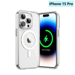 OKKES MagSafe Case für Apple iPhone 15 Pro – Magnetische Hülle