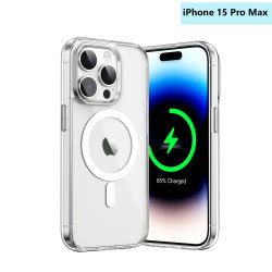 OKKES MagSafe kompatible Hülle für Apple iPhone 15 Pro Max – Magnetisches Case